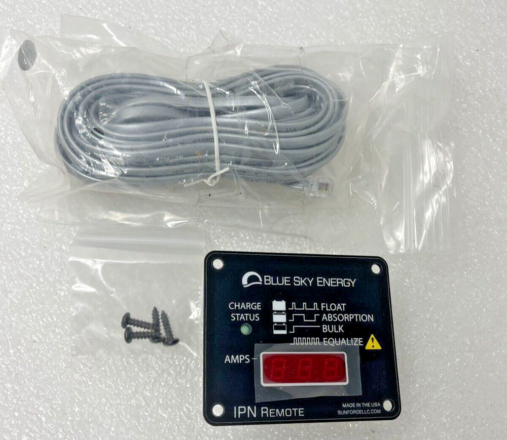 BLUE SKY Energy IPN REMOTE DISPLAY, 25' CABLE INCLUDED