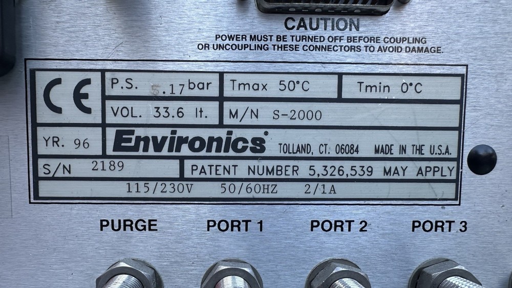 Environics Series 2000 Multi-Gas Calibrators