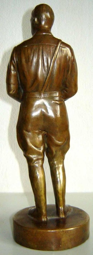 WW2 LARGE GERMAN BRONZE OR BRASS STATUE