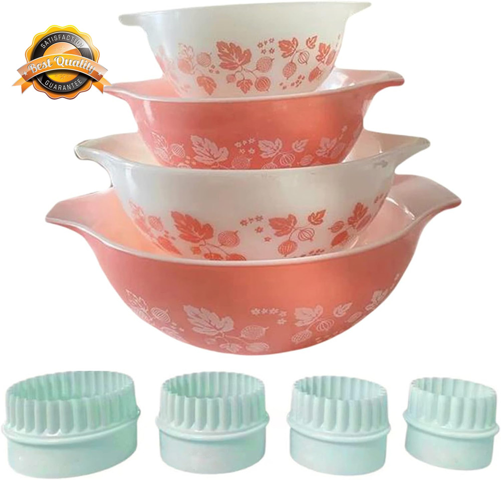 Display Stands for Mixing Bowls Stacking Rings Organizer 4 Pack