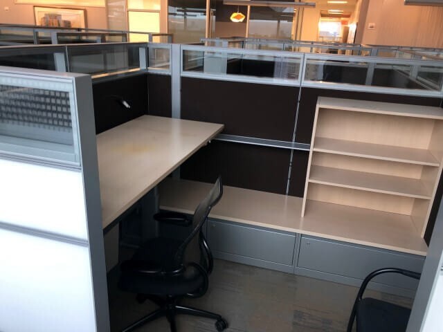 Steelcase Montage 8x7 Used Cubicles