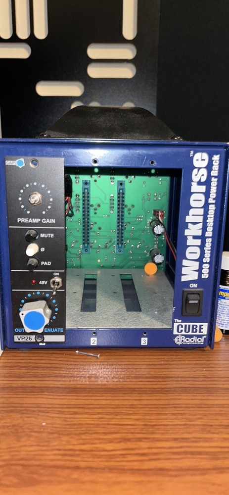 Radial Engineering Radial Workhorse Cube Desktop Power Rack