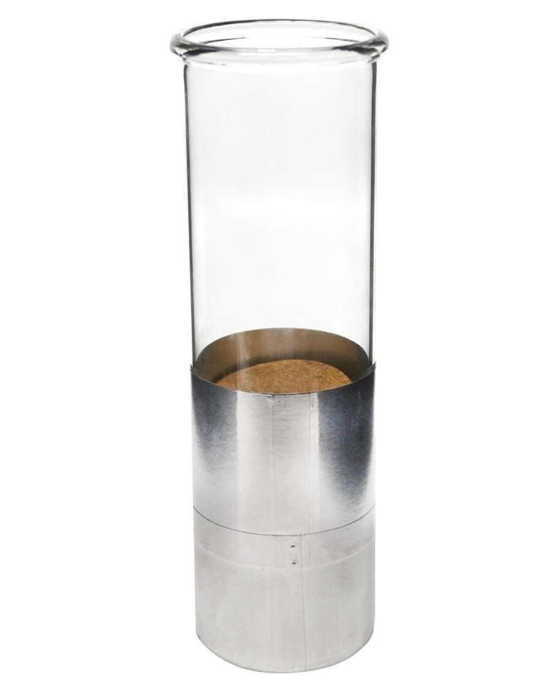 EISCO Leyden Jar for Wimshurst Machine (PH0848C) - 2" Inner Diameter, clear