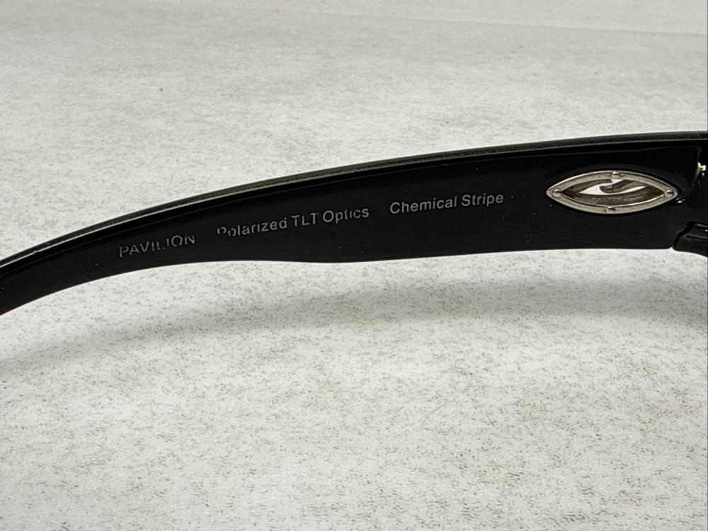 Vintage SMITH Evolve Green Chemical Stripe Frames w/ Brown Polarized Optics