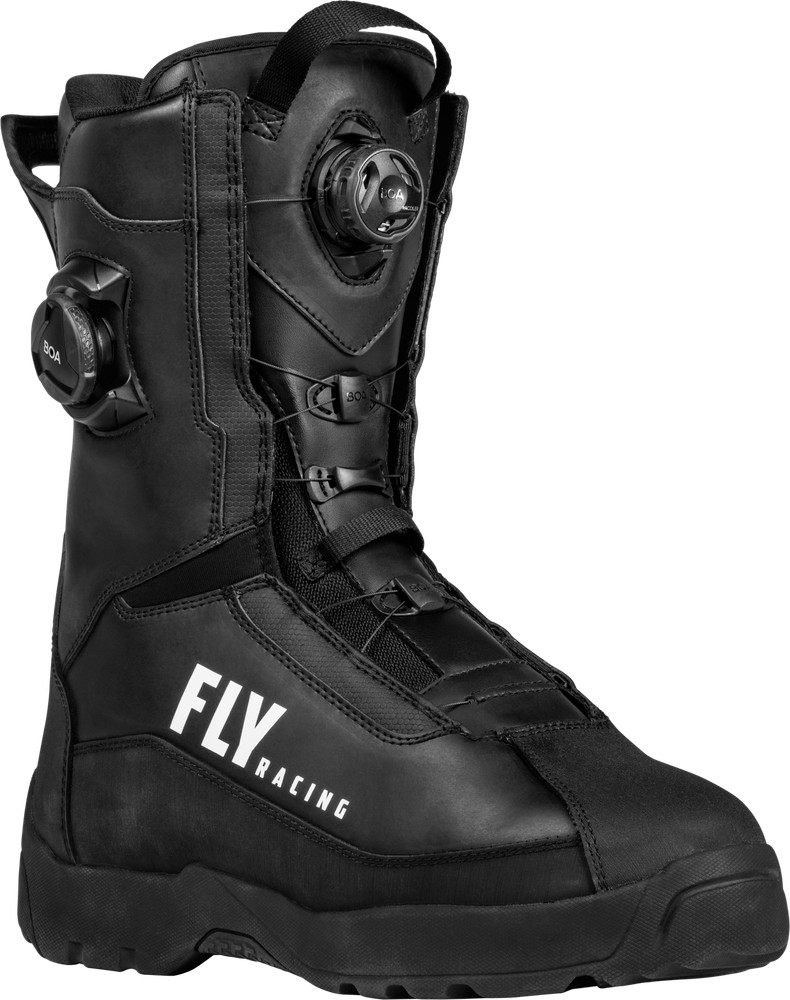 Fly Racing Inversion Boot Black Size 9 with Weatherproof Technology