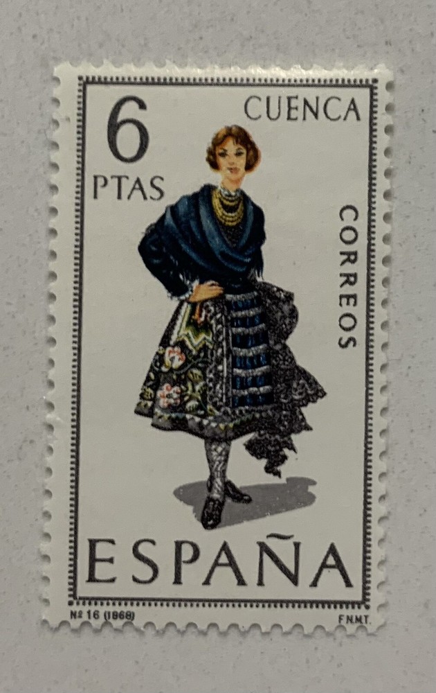 Spain Folk Costume Cuenca 1968 MNH