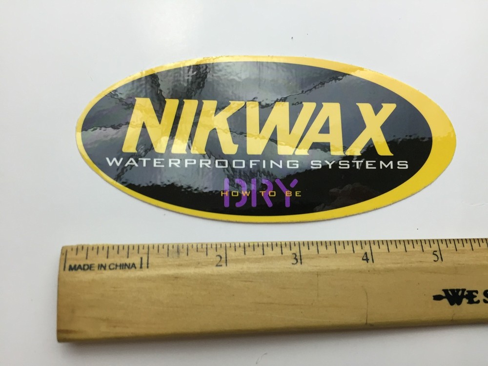 Nikwax Sticker