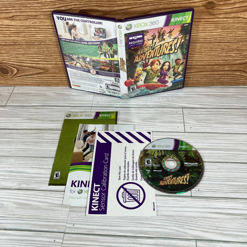 Microsoft Xbox 360 Kinect LPF-00004 Motion Sensing Gaming Controller In Box