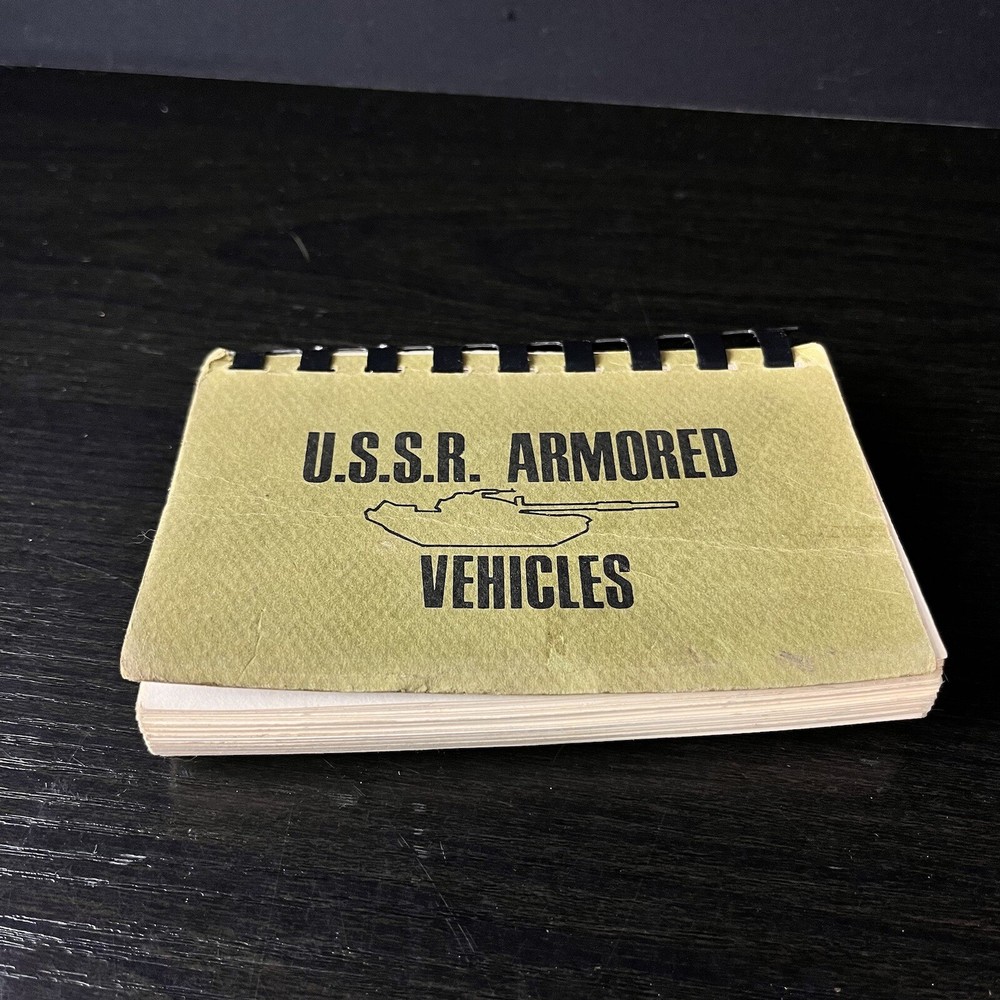Soviet Armored & Tactial Vehicles Visual Reference Handbook 1985 I.D.Tech Inc