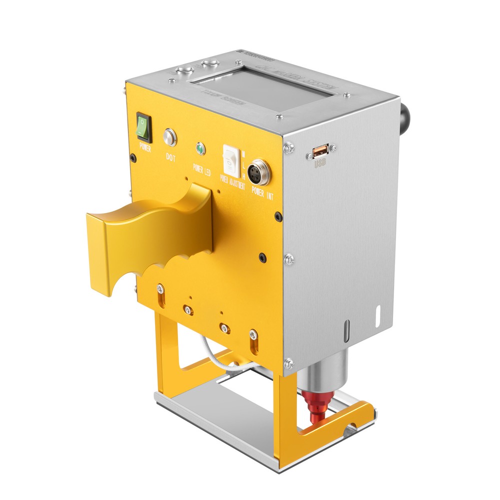 Portable Dot Peen Marking Machine Metal VIN Code Engraving Printer Touch Screen