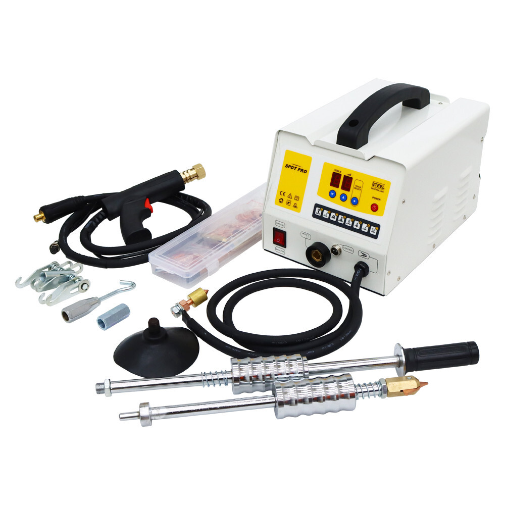Spot Welder Dent Puller Kit 220V Steel Dent Pulling Machine Car Repair Tool