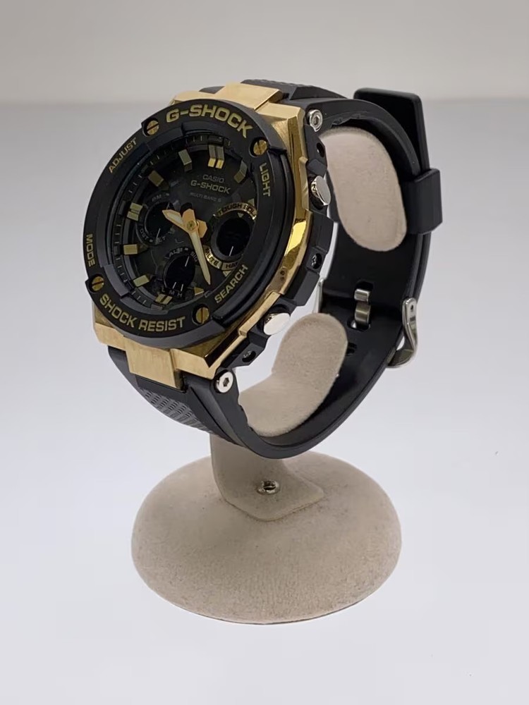 CASIO Solar Watch G SHOCK Digital Analog GLD BLK