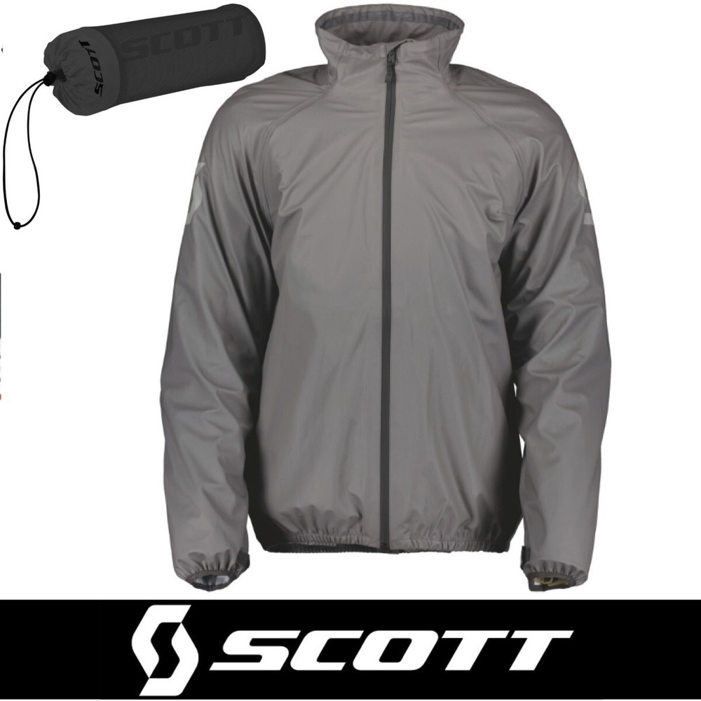 Scott Ergonomic Pro DP Rain Waterproof Jacket Grey Size Medium