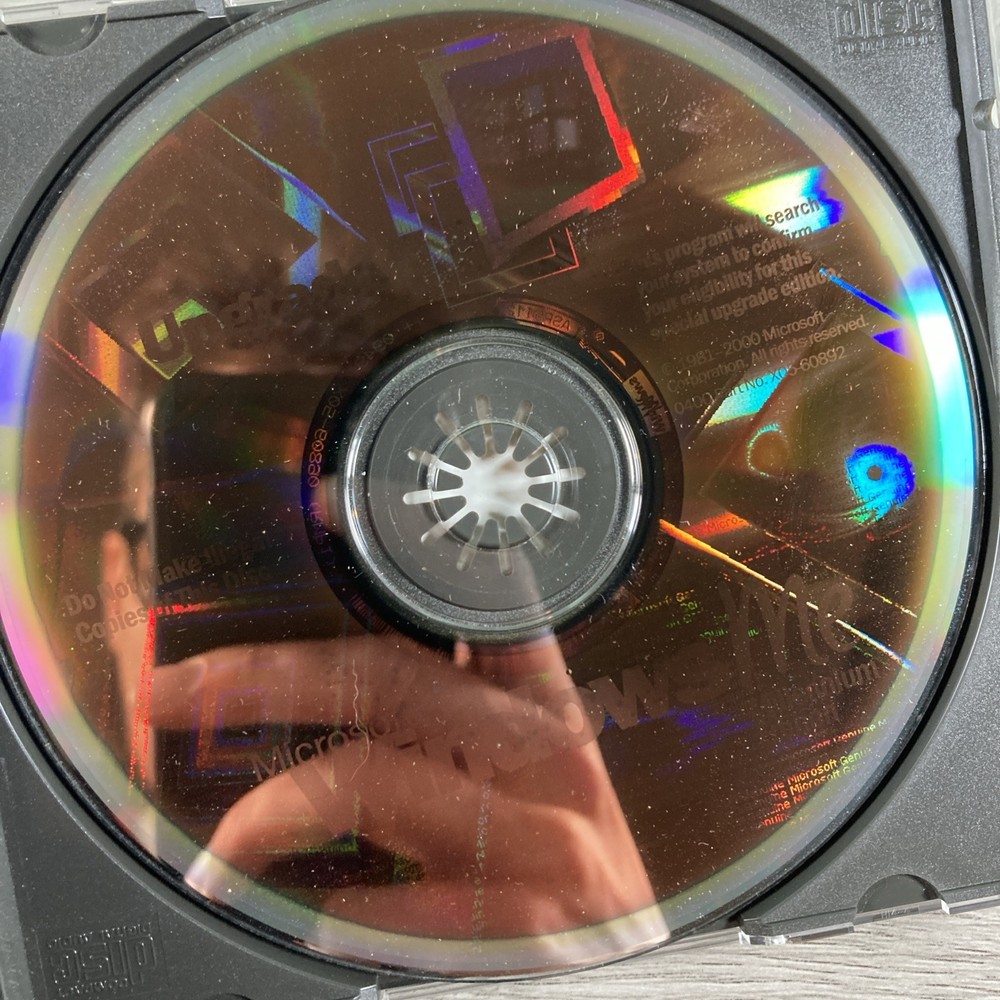 Microsoft Windows Me Millenium Edition Upgrade - Disc Only W/CD Key