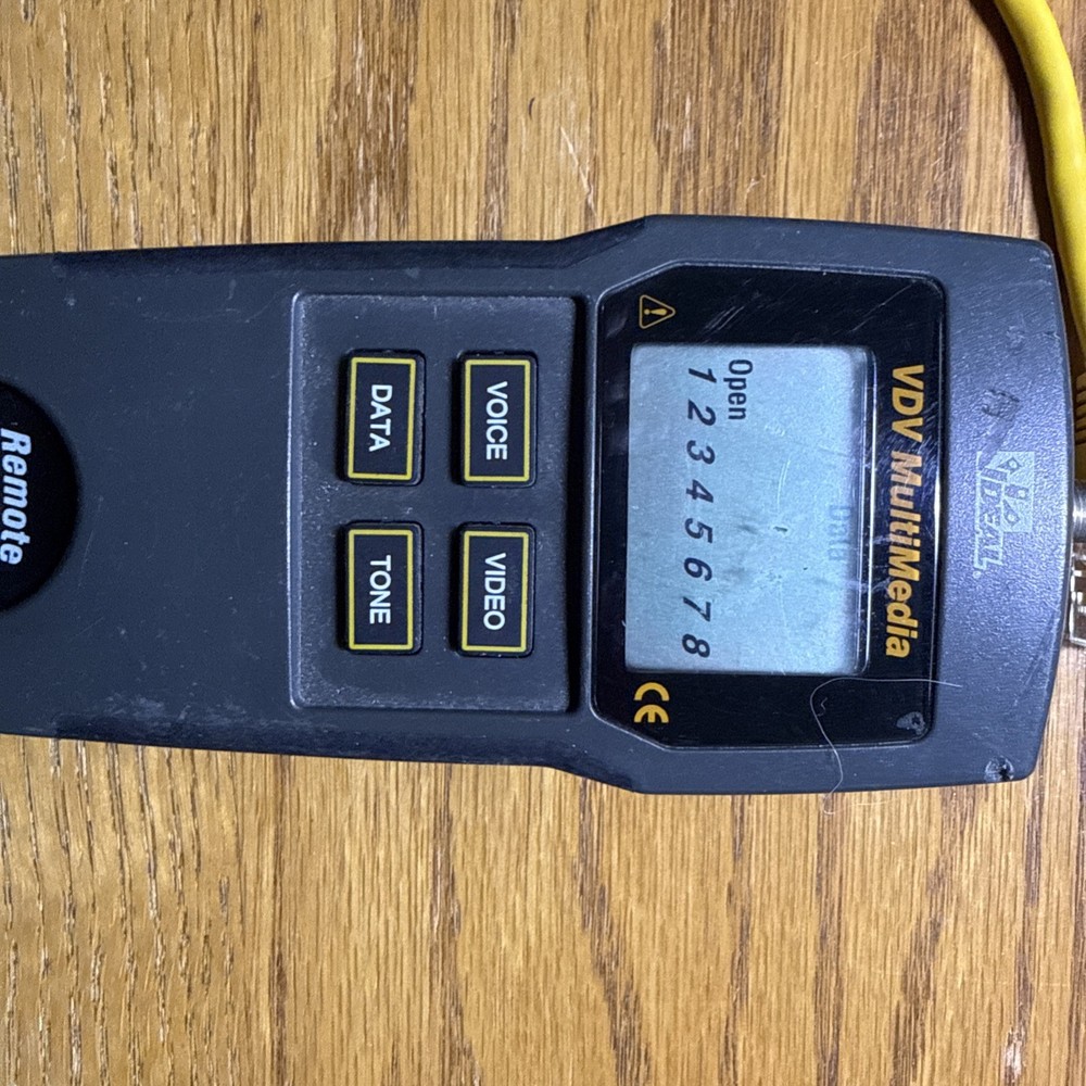 ideal VDV Multimedia Cable Tester with Hard Case