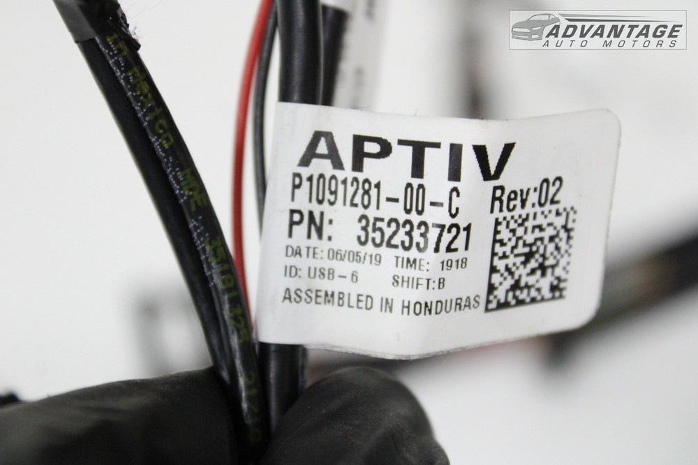 2017-2022 TESLA 3 DASH DASHBOARD INSTRUMENT PANEL WIRE WIRING HARNESS OEM