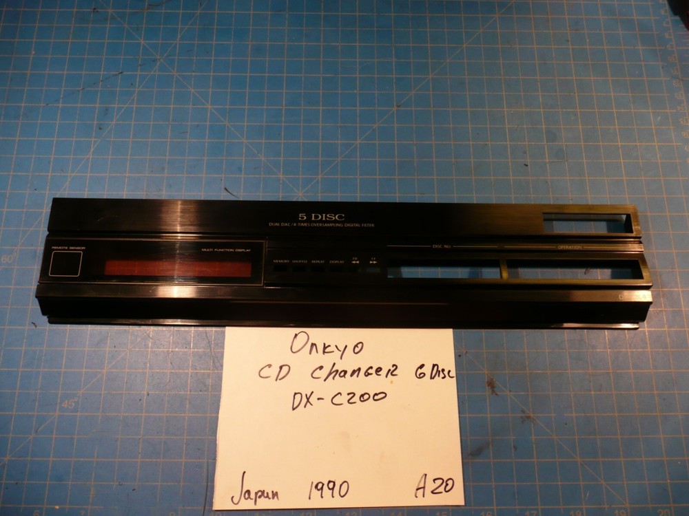 Onkyo DX-C200 CD Changer Replacement Parts Front Face Panel