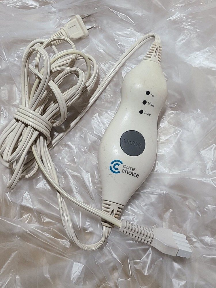 Cure Choice Electric 3-Prong NA-H21B Heating Pad Temperature Controller White
