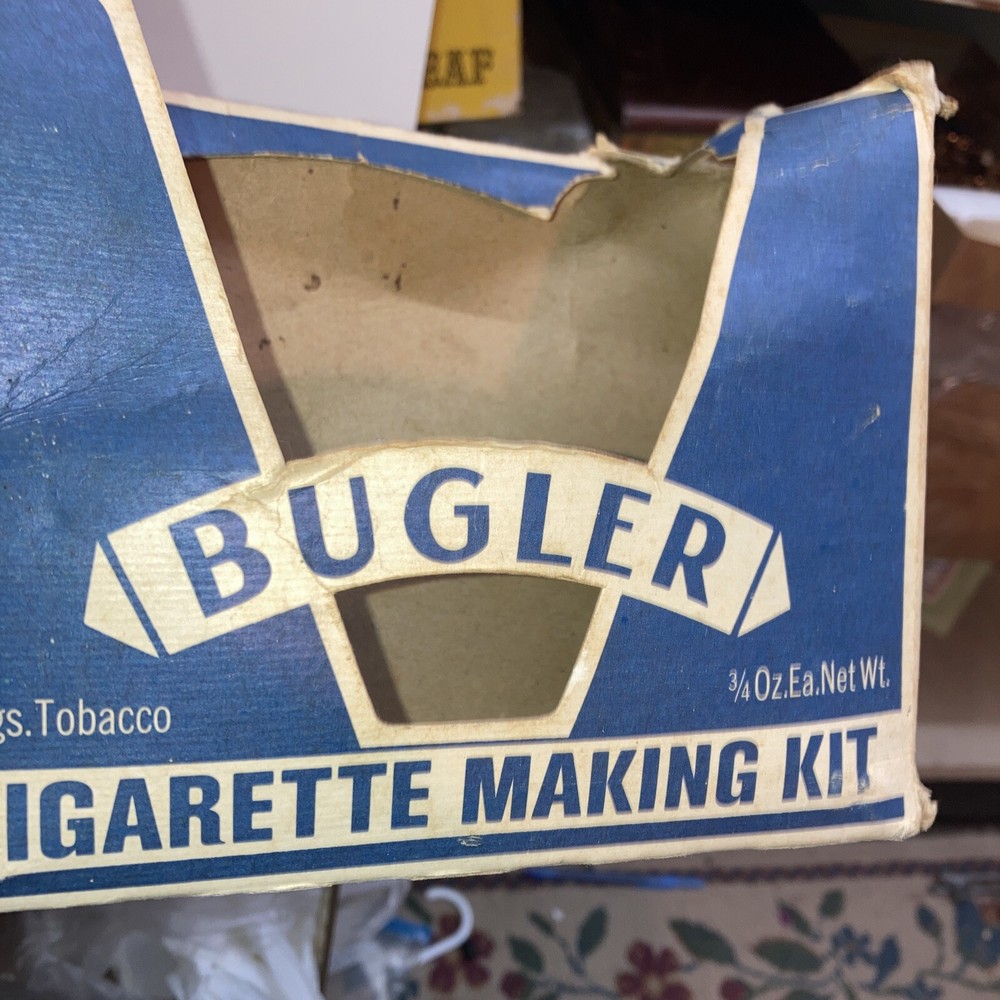 Bugler cigarette making machine with box