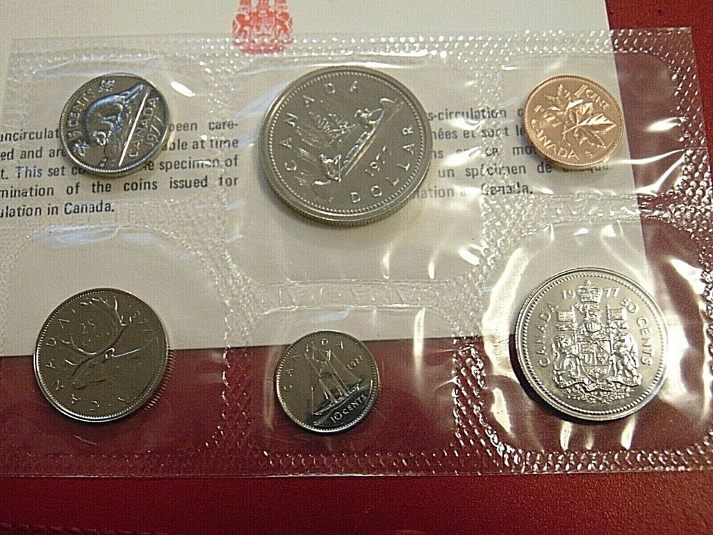 1977 Canada Uncirculated Annual Proof Like Set
