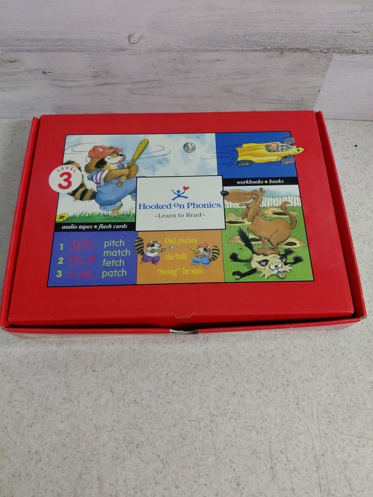 Hooked on Phonics Level 3 Learn To Read cards Sealed Content Inside