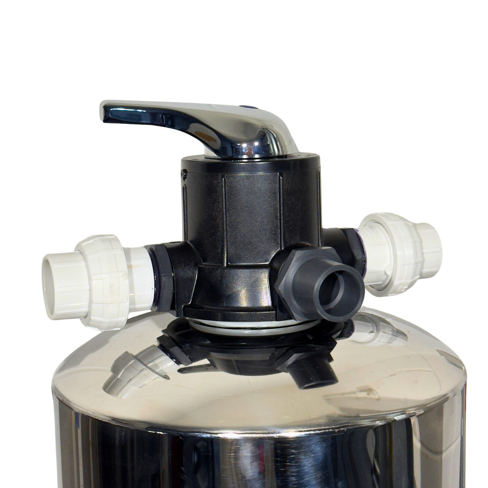 Manual Backwash Valve Water Filter System Filter Rinse and Backwash Flow Control