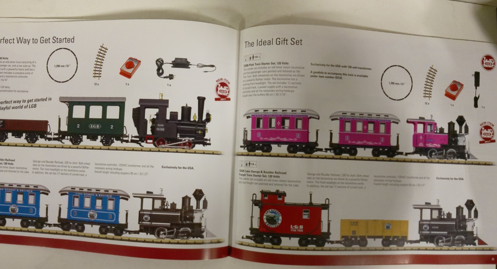 LGB US Models for 2017 Catalog