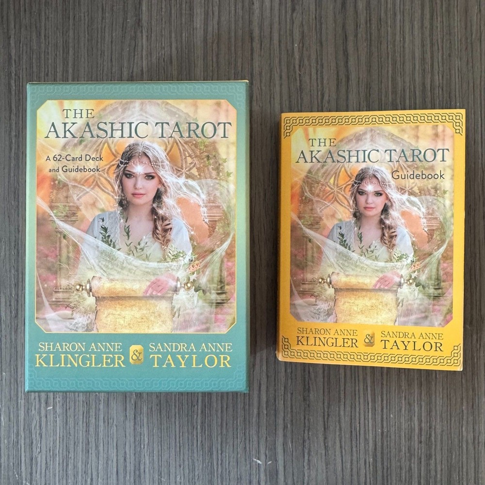 The Akashic Tarot 62-Card Deck with Guidebook