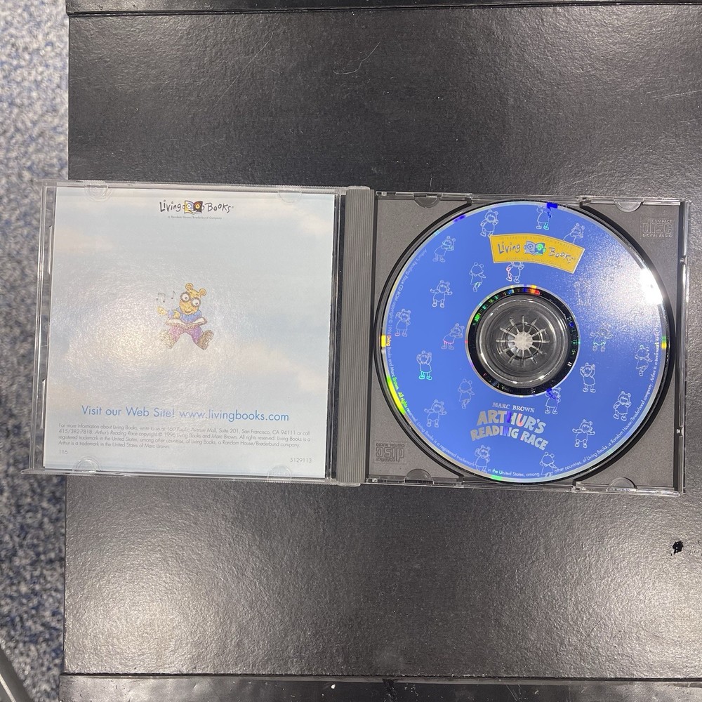 Arthur's Reading Race - Interactive Living Books - User's Guide - 1996 PC CD-ROM