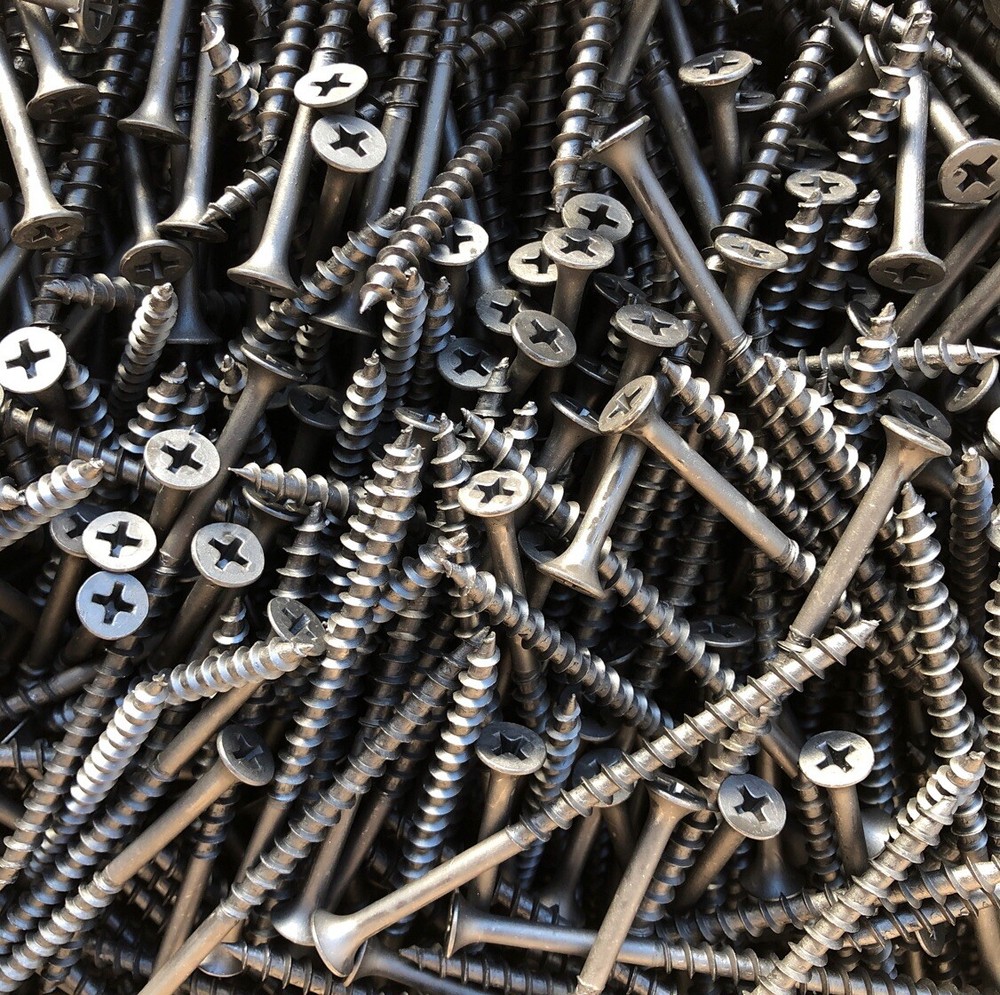 (5 Lbs) #8 x 3” Phillips Drywall Screws Bugle Head Phosphate Coarse Thread