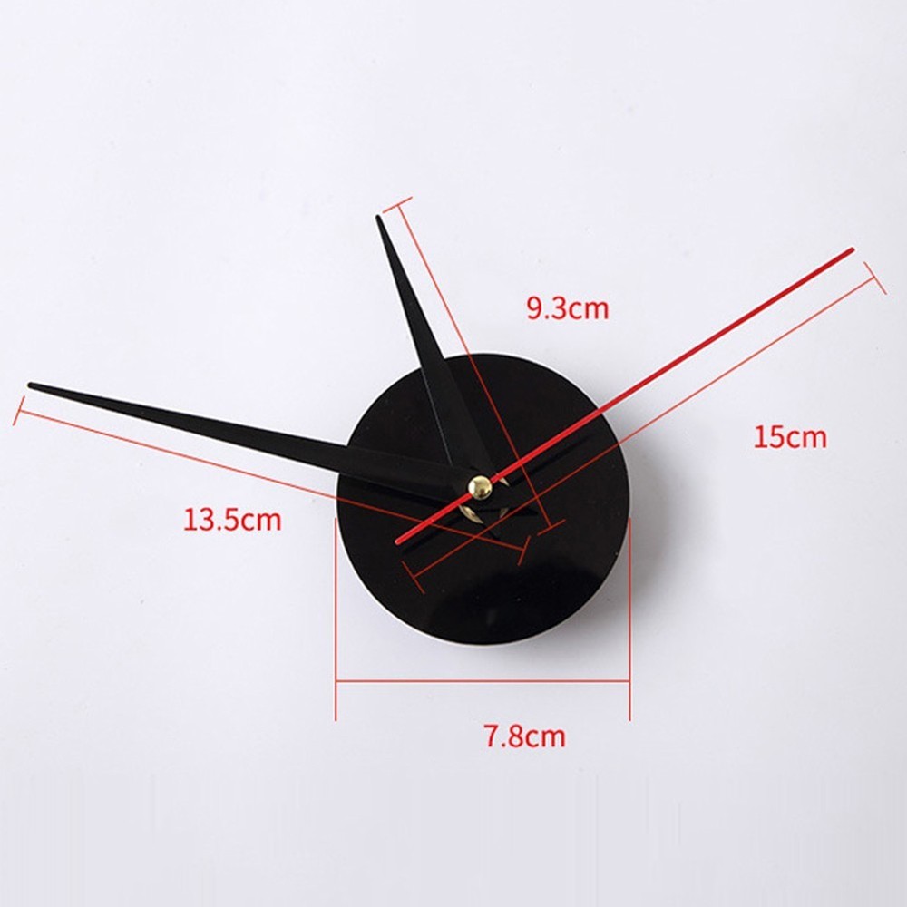 DIY Customizable Luminous Wall Clock Easy Installation for Modern Decor