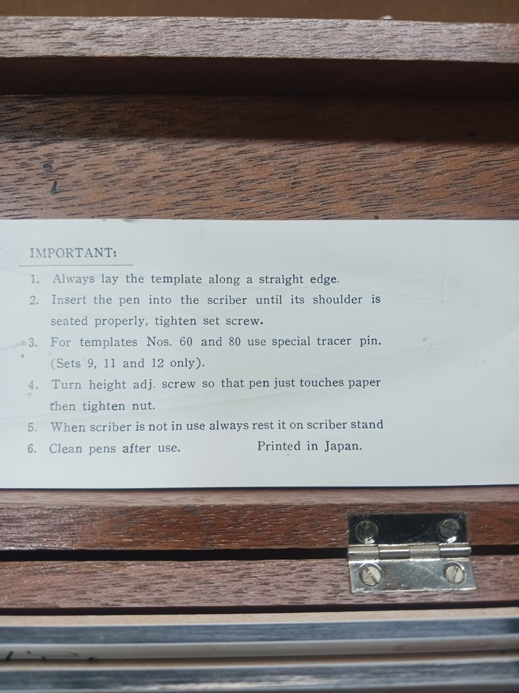 unitech lettering set