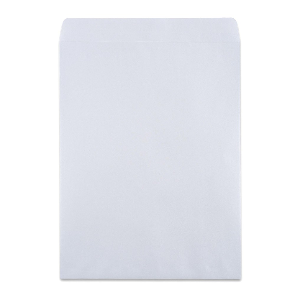 100 9 x 12 SELF Seal Security White Catalog Envelopes - 28lb - Security Tinte...