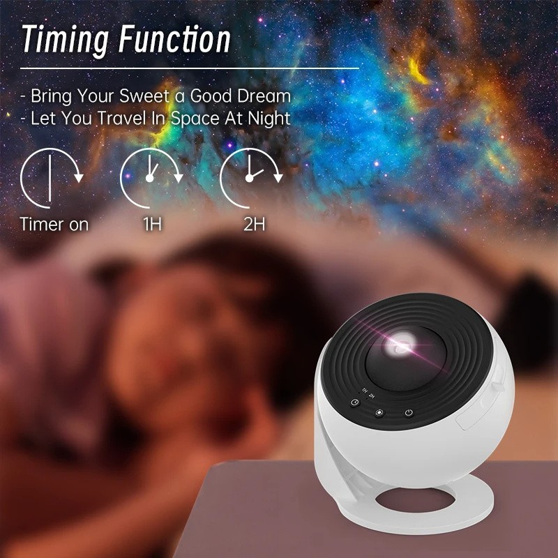 astronaut projector galaxy starry sky night light