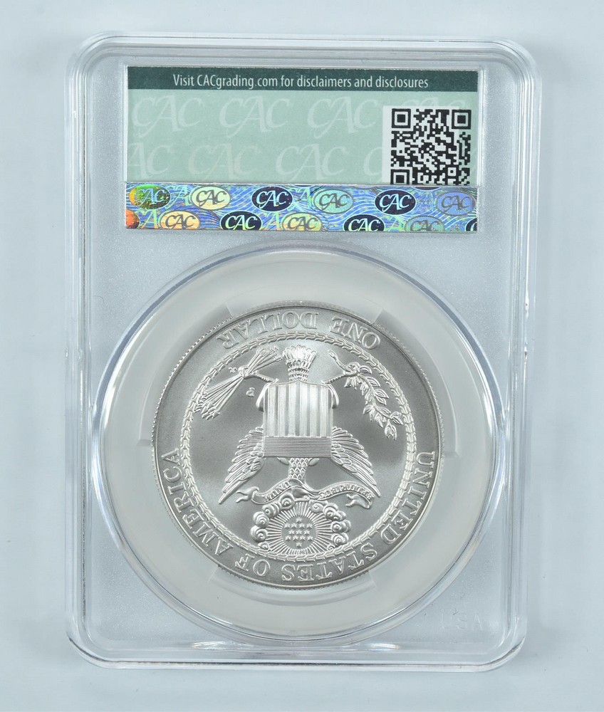2008-P Bald Eagle Commemorative Silver Dollar MS70 CAC CACg