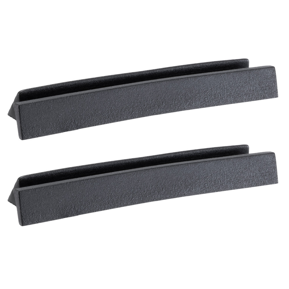 RecPro RV Window Weep Hole Cover Replacement | Black Plastic | 2-Pack or 4-Pack