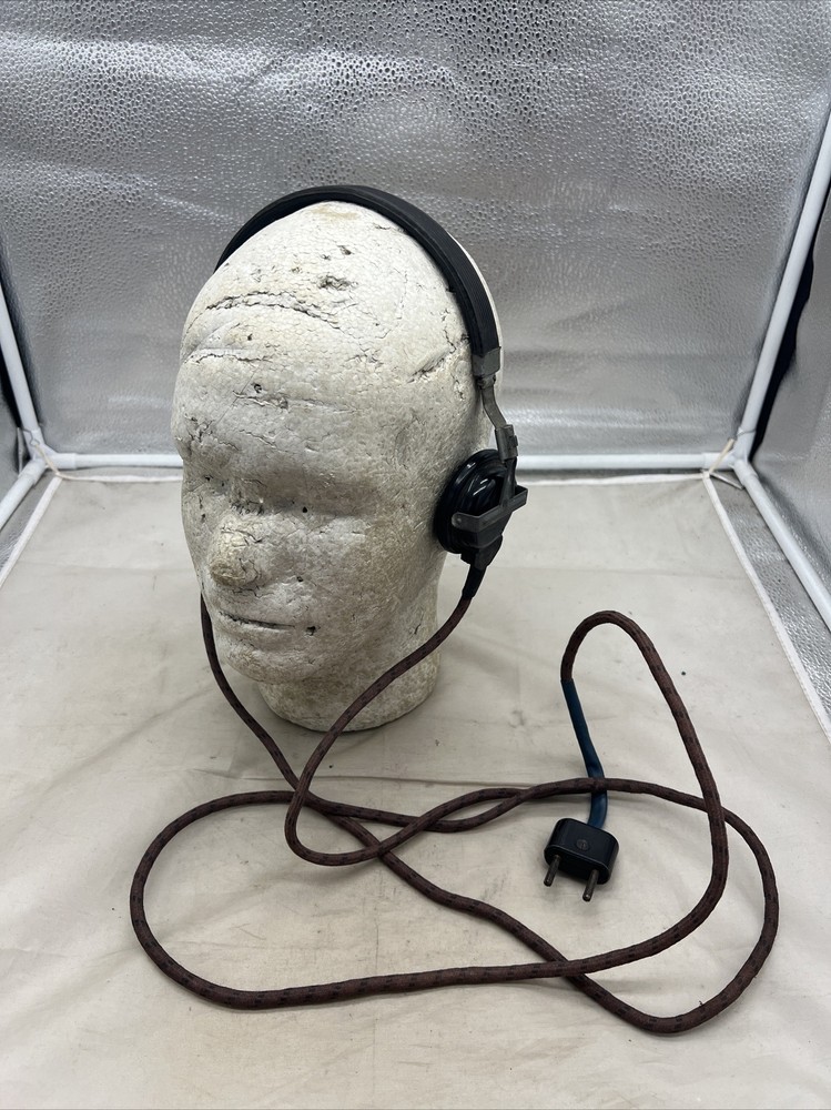 WW2 German Panzer Headphone Set Scarce (T367