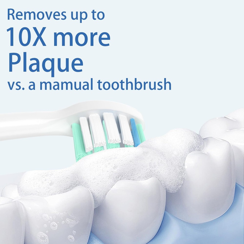 Replacement Toothbrush Heads for Philips Sonicare Replacement Heads, Replace...