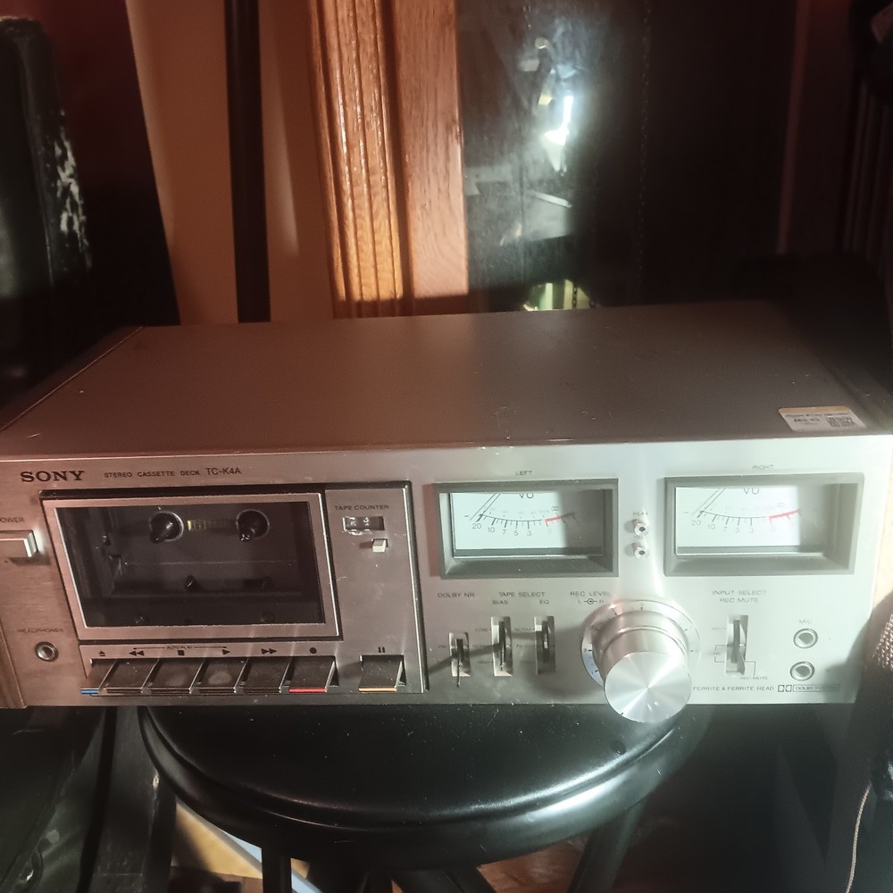 Sony TC-K4A Vintage Stereo Cassette Deck