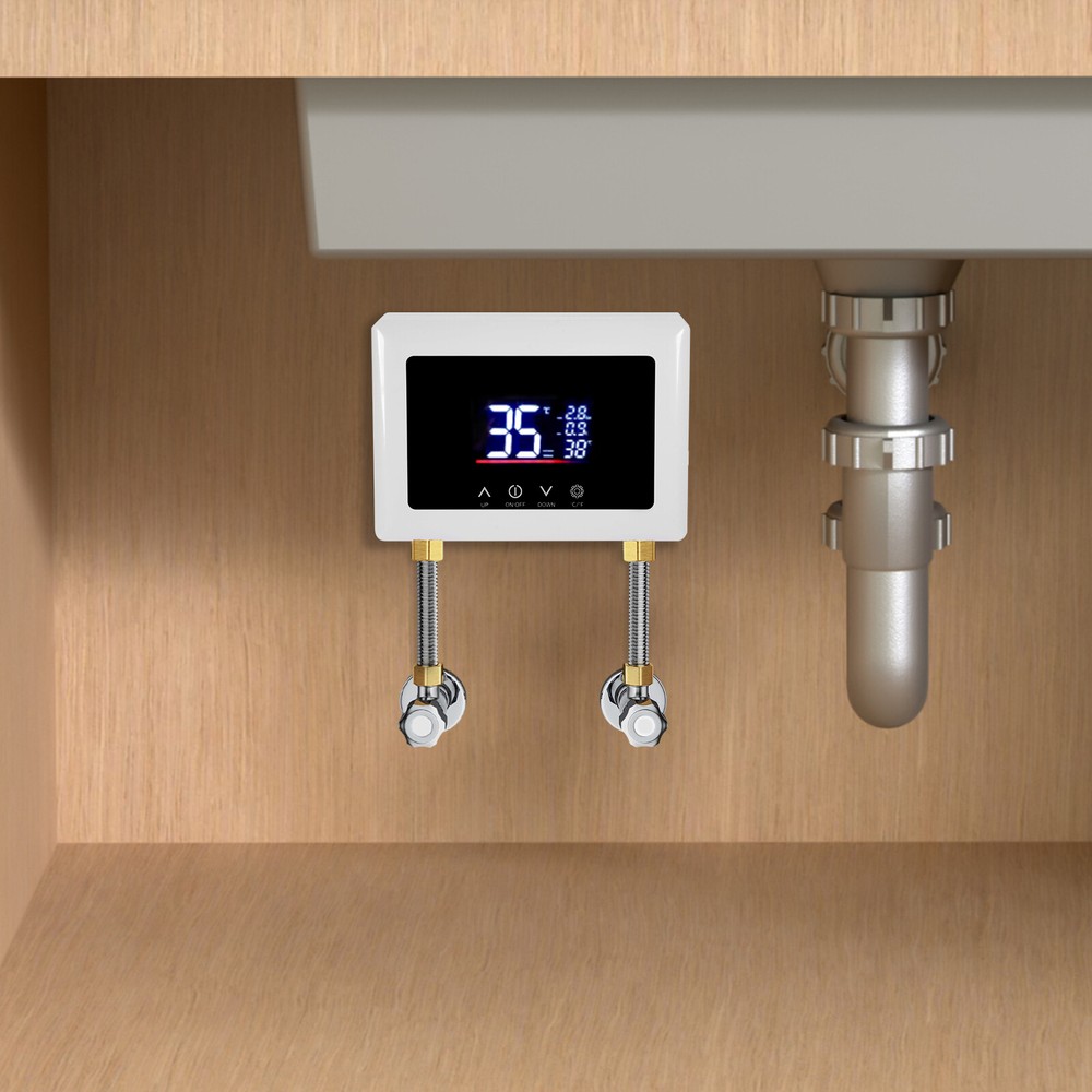 Electric Water Heater, Electric Water Heater with LED Display, Instant Electric