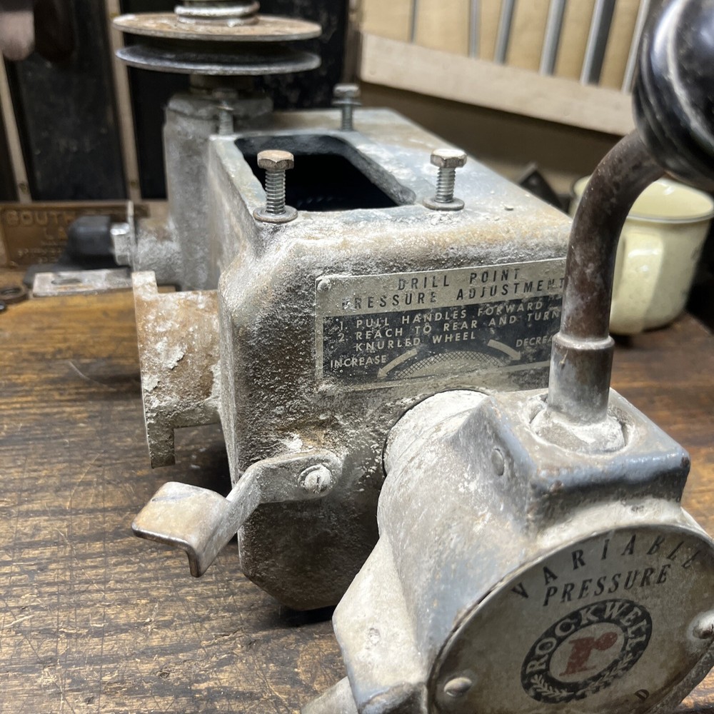 Delta Rockwell 17” Inch 17-600 DP600? Drill Press Variable Speed Power Feed