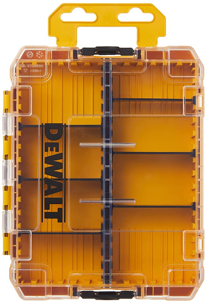 DEWALT Tool Box Tough Case Medium DWAN2190 Stackable 6 dividers organizer