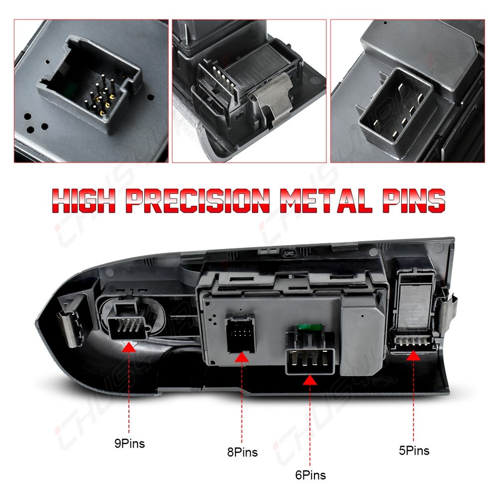 Window Side Door Control Switch Panel For GMC Sierra 2500 HD 2010-2014 A+