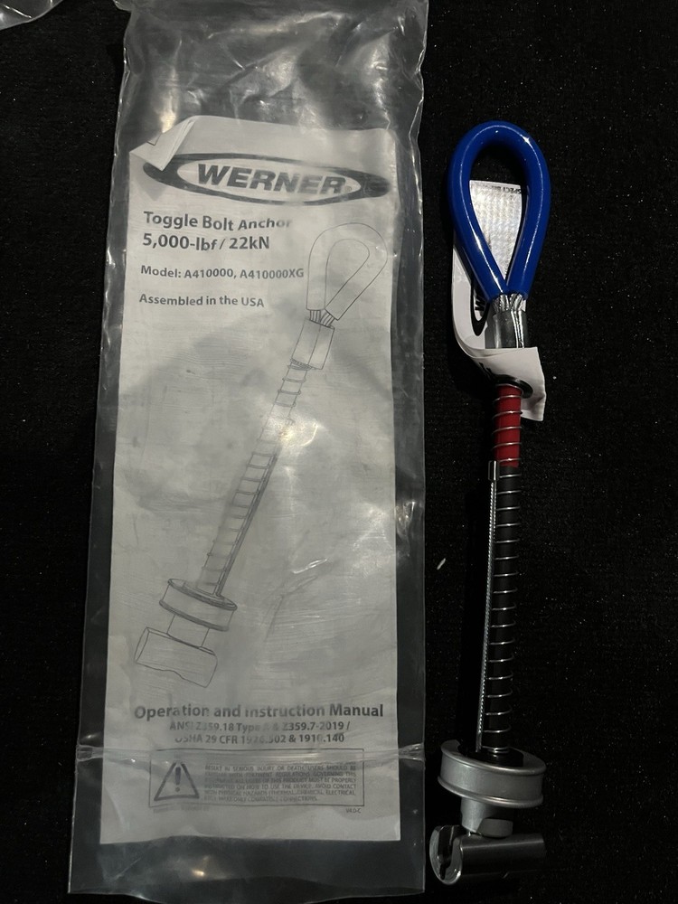 Werner A41000 Toggle Anchor