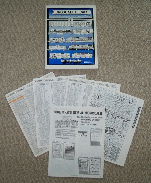 Microscale Decals Illustrated 1991 Catalog (TA #1)