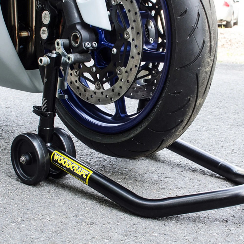 26-0105 Adjustable Front Under Fork Stand - Dual Radial Mounted Calipers