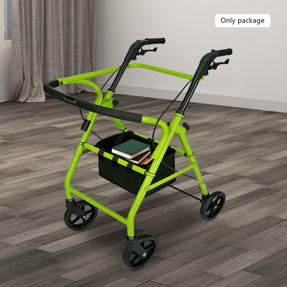 Under Rollator Bag, Rollator Walker Storage Bag, Black Under Seat Rollator Bag