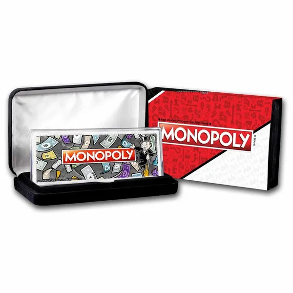 samoa 2024 monopoly 4oz silver bar