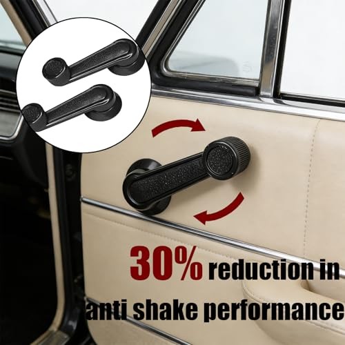 2 Pack Window Crank, Window Crank Handle Replacement, Interior Window Crank