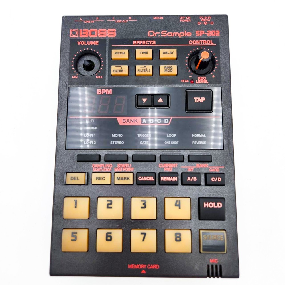BOSS SP-202 Dr. Sample Sampler Looper Drum Machine Roland Working